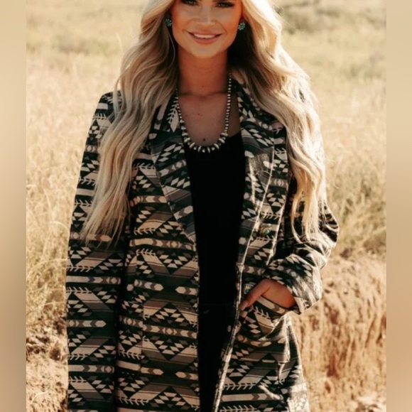 Rio Rancho Western Aztec Blazer/Jacket NWT - Picture 2 of 9